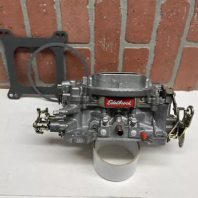 Edelbrock 1405 Performer Series Carburetor CARB 600 CFM 4BBL MANUAL CHOKE CLEAN • $184.95