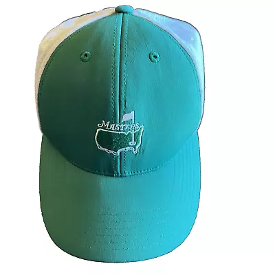 Masters American Needle Golf Hat Green Adjustable Hook And Loop Closure • $23.59
