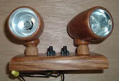 RV 12 Volt Oak Wood Swivel Light • $7.50