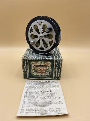 Vintage Pflueger Sal-trout No.1554 Single Action Fly Fishing Reel W/box • $50