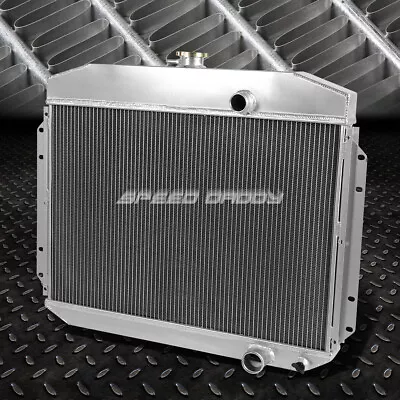 For 61-64 F100 F250 F350 Y-block L6/v8 3-row Full Aluminum Core Racing Radiator • $167.88