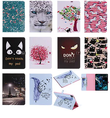 Painted PU Leather Stand Case Cover For IPad Pro 12.9 11 IPad 9.7 10. 5 6 Tablet • $18.69