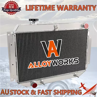 4Row Aluminum Radiator For 70-80 Holden HQ HJ HX HZ V8 Kingswood 253/308 AT MT • $279