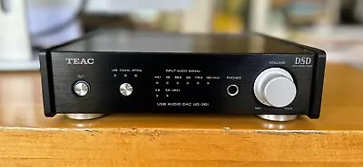 TEAC UD-301 DAC/Headphone Amplifier/Preamp (Black) • $239