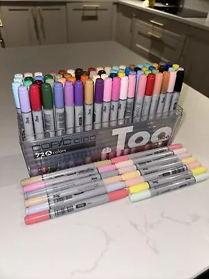 COPIC CIAO PENS 72 SET A - MANGA GRAPHIC ARTS + CRAFT MARKERS - 13 More Markers • £150