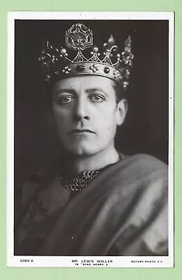 [8331] Theatre  Henry V  Postcard Mr. Lewis Waller As Henry V • £2.50