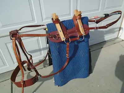 SAWBUCK PACK SADDLE WITH LEATHER RIGGING Horse/Mule Packing NEW!!! • $299.99