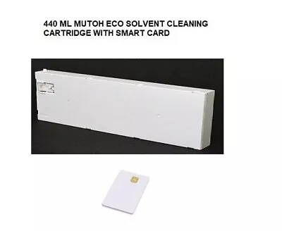 440 Ml Mutoh Eco Solvent Cleaning Compatible Cartridge With Smart Card • $45