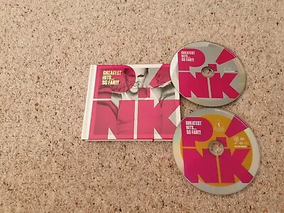 £8.95 • Buy Pink P!nk Greatest Hits So Far Cd And Dvd Set Book Style Funhouse Tour Trustfall