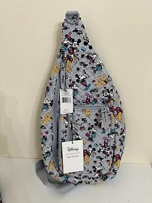 New Vera Bradley Disney Mickey Mouse Family Fun Large Sling Backpack • $88.20