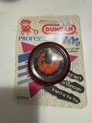 Duncan Professional Yo-yo Vintage Red 1994 RARE In Sealed Packaging. • $13