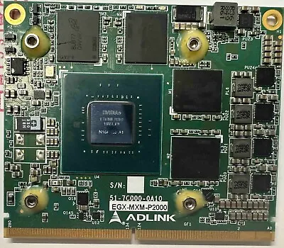 For Nvidia Quadro P2000 4GB GDDR5 N18P-Q3-A1 VIDEO Graphics Card MXM 3.0 Type A • $169.15