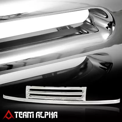 Chrome Horizontal Bar Billet Front Upper Bumper Grille Fits 93-95 VW Jetta MK3 • $34.11