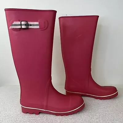 J. Crew Women's Pink Rain Boots Size 7 M • $19.96