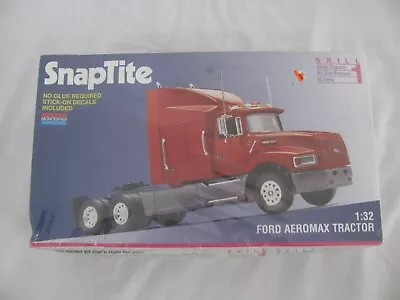 Revell Monogram Snap-Tite 1/32 Ford Aeromax Tractor Semi Truck Model #1216 NOS • $39.99