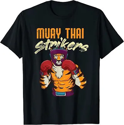 New Limited Muay Thai Tiger Thai Boxing Thailand Kickboxing T-Shirt  • $22.55