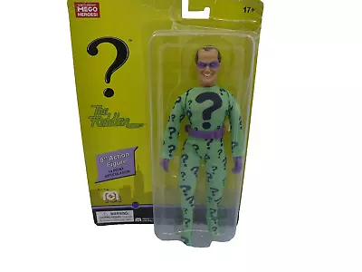 Mego DC The Riddler Green Black Purple Action Figure 8  Ages 17+ Yrs New • $19.95