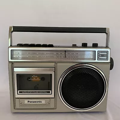 Vintage Panasonic RX-1280 Cassette AM/FM Stereo Boombox - Tested! Nice! Player • $36