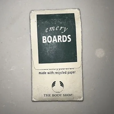 The Body Shop Emery Boards 5 Mini Made In England • $5.60