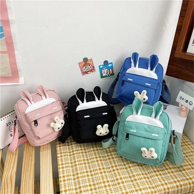 £5.52 • Buy Kawaii Cute Mobile Phone Bag Nylon Cloth Crossbody Shoulder Bag Messenger Bag