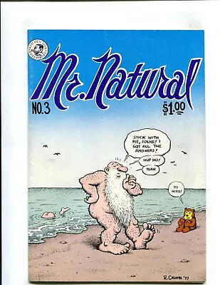 (1977) Mr. Natural #3 - FIRST PRINT/R. CRUMB COVER (7.5/8.0) • $20.78