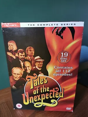 Tales Of The Unexpected Complete Series Dvd All 112 Episodes 19 Discs Uk Eur R 2 • £16