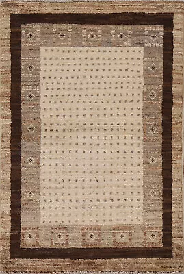 Handmade Gabbeh Kashkoli Wool Modern Accent Rug - Exceptional Comfort  2x3 Ft • $114.19