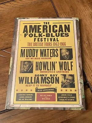 American Folk-Blues Festival The British Tours 63-66 DVD NEW Sealed Muddy Waters • $22.95