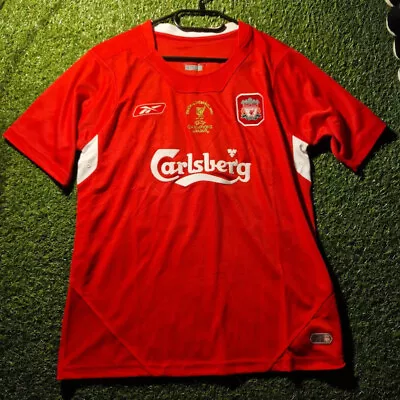 Liverpool  Champions League Final 2005 Jersey Retro Xabi Alonso • $43