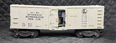 LIONEL  #3482 Automatic Refrigerated Milk Car.  SEE DESCRIPTION/PHOTOS • $12.99