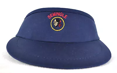 *seminole Golf Club* Florida High Crown Tour Golf Visor *imperial Headwear* • $40.95