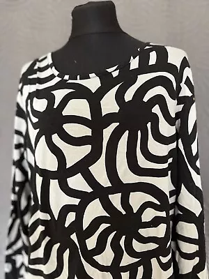 MARIMEKKO  PULU  Top  Long Slevee Size M Cotton Elastan • $39