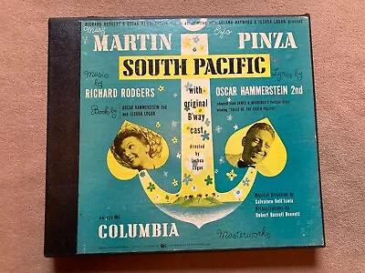 South Pacific 78 RPM Record 1949 Columbia Martin & Pinza Rogers Hammerstein • $12.50