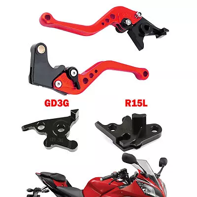 Motorcycle Short Clutch Brake Lever Fit For YAMAHA MT125 2014-2019 Red • $28.69