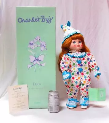 Charlot Byj Karen Kennedy Goebel Musical Clown Doll W/ Hearts On Cheeks Clothes • $12.50