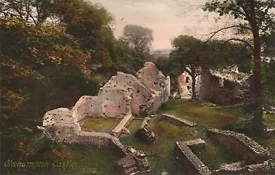 Vintage Postcard 1910's Okehampton Castle Devon UK Pub By Frith & Co. Ltd. • £10.60