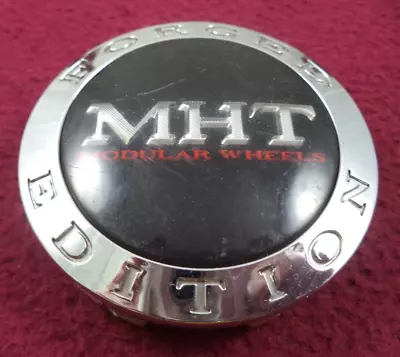 MHT Wheels Chrome / Black Custom Wheel Center Cap # 1001-02 / S601-01 (1) • $29