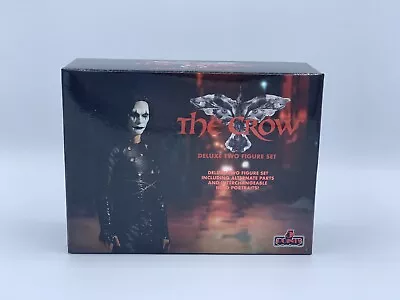 MEZCO 5 Points The Crow Deluxe Figure Set 2 Pack New In Sealed Box! Ships Free! • $39.99