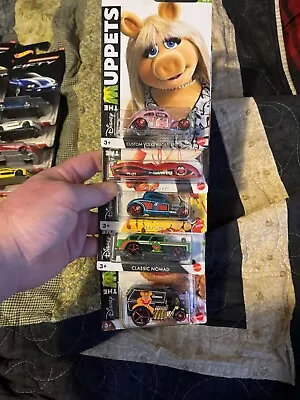  Hot Wheels The Muppets Series Set!! Full Set Of 5 Cars! Kermitt! Ships Fast • $25