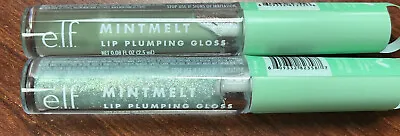 Elf 82355 Mint Melt Lip Plumping Gloss /  .08 Oz 2.5ml And 82358    2 Pack • $15