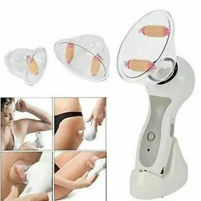 $25.59 • Buy Electric Cupping Massager Vacuum Suction Cups Anti Cellulite Slimming Machine