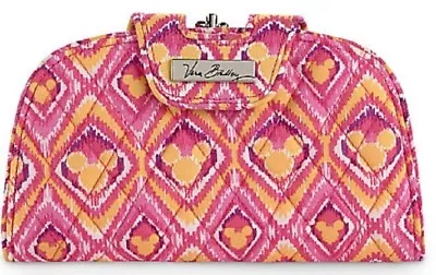 Disney Vera Bradley Bouncing Bouquet Snap N Kiss Wallet Pink Yellow New • $159.95
