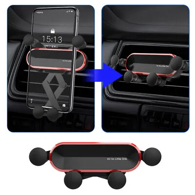 Gravity Car Phone Holder  Air Vent Mount Cradle Universal For Mobile Phone Stand • $21.99