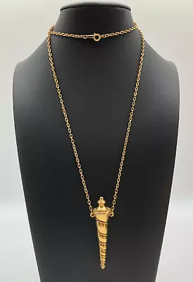 Vintage Corday Fame Pendant Necklace Unicorn Horn 1960s Rare MCM • $87.99