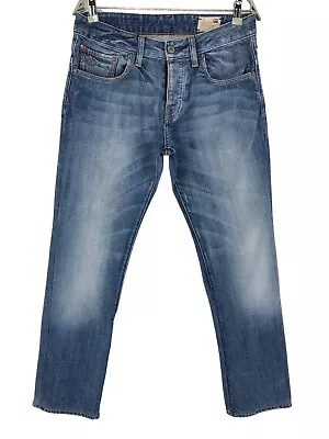 G-STAR RAW Jeans 3301 UNIT Straight Leg Men Size W28 L29 • £16.99