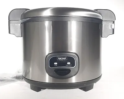 Aroma Housewares 60-Cup Cooked 30-Cup UNCOOKED Commercial Rice Cooker Stainle... • $125