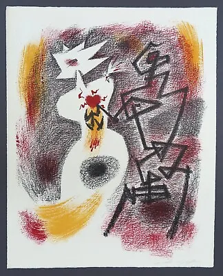 Andre Masson Le Coeur Volé Lithograph 1961 Autographed • $561.60