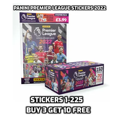 £0.99 • Buy Panini Premier League Stickers #1 To #225 Arsenal To Crystal Palace