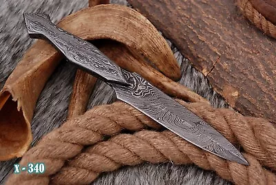 AUTHENTIC Double-Edged V42 Military Damascus Steel Dagger Boot Knife W|| DESIGN- • $44.10