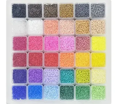 MIYUKI Delica Japanese Seed BeadsCylinder11/0Matte Opaque Colours 4000pcs 20g • £12.70